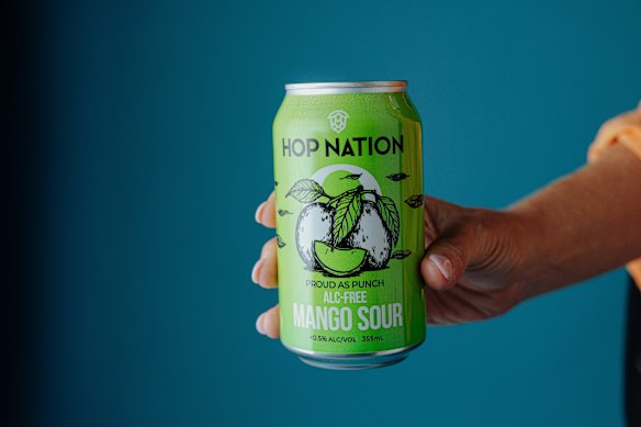 A puckeringly fresh brew.