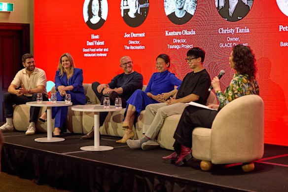Panellists from the 2024 Good Food Symposium in Melbourne. 