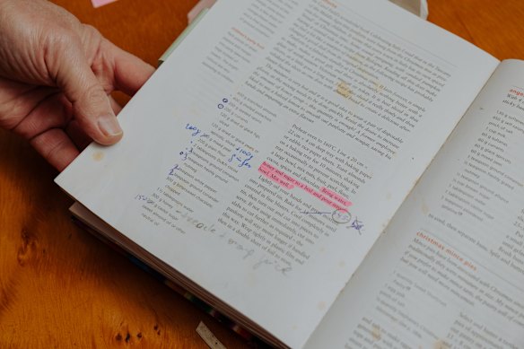 Barthel's recipe adjustments. 