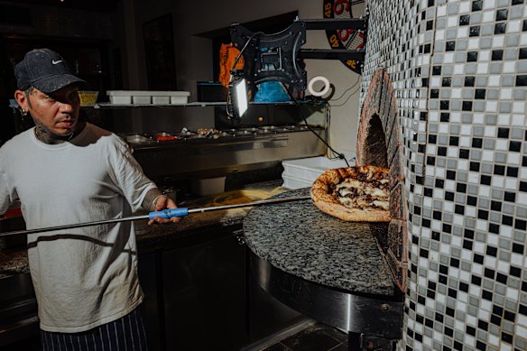 Pizzaiolo Christian Faccenda.