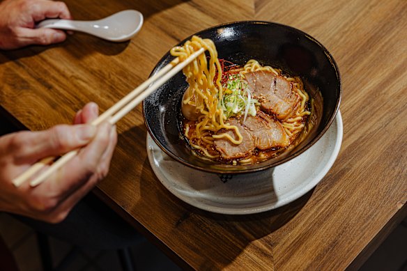 Ramen at Watabeya.