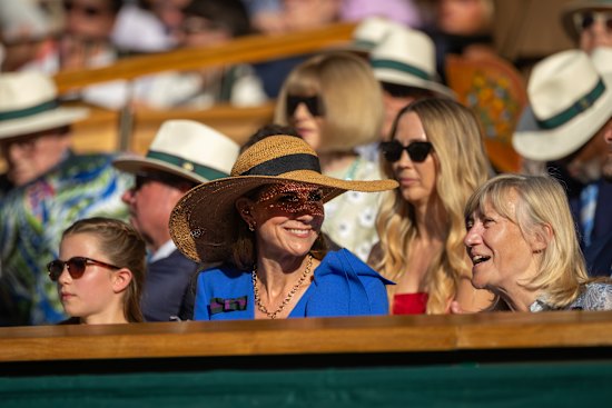 Catherine, Princess of Wales at Wimbledon, 2025.