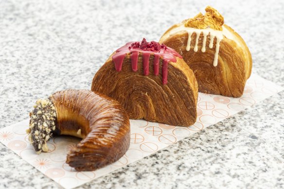 Drom’s signature pastry shapes.