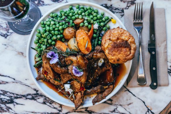 Sunday roast at The Carrington, Surry Hills.