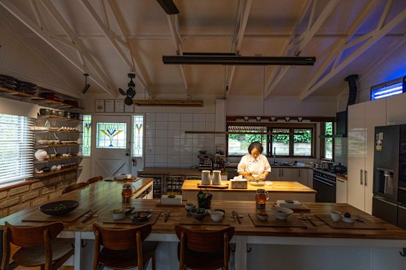 Inside Chae, the hard-to-book six-seater restaurant in Cockatoo.