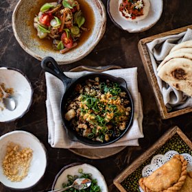 Try modern Filipino snacks during Takam’s happy hour.