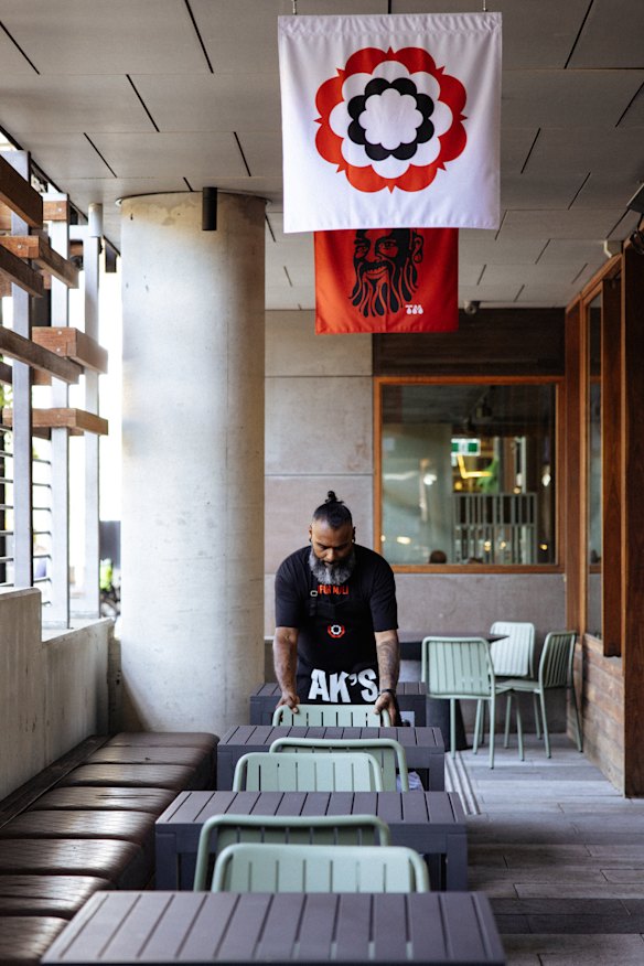 Chef AK Ramakrishna from AK's diner. 