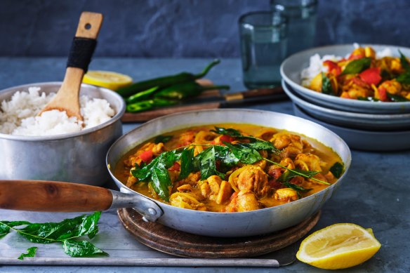 Adam Liaw’s adaptable chicken curry.