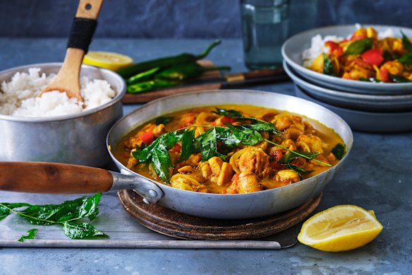 Adam Liaw’s adaptable chicken curry.
