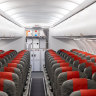 Brussels Airlines, economy cabin.