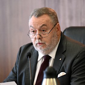 The inquiry’s commissioner, Stuart Wood.