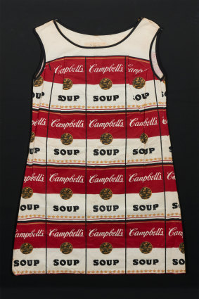 The Andy Warhol Souper dress for sale at Sydney Contemporary for $16,500. 