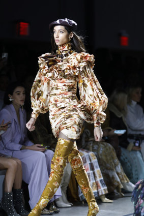 Zimmermann at New York Fashion Week in February. The brand is a big mover on The Outnet. 