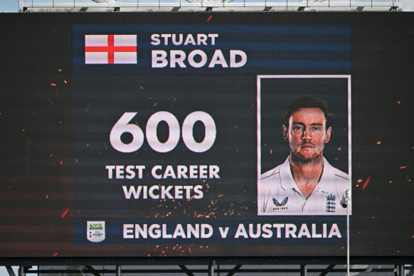 Stuart Broad, 600.