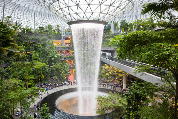 The Jewel at Changi Airport.