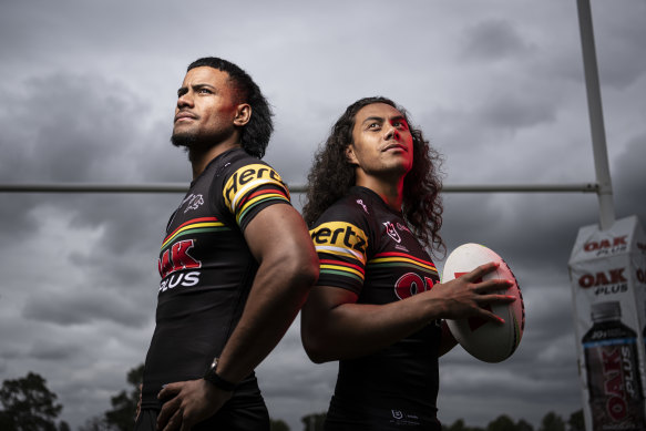 Close friends Stephen Crichton and Jarome Luai.