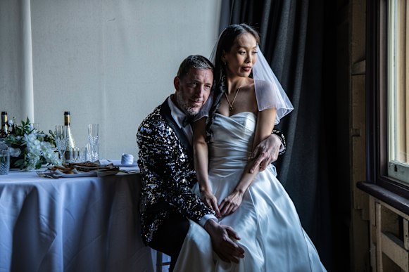 Pinchgut Opera performers Kanen Breen and Cathy-Di Zhang in The Fairy Queen.