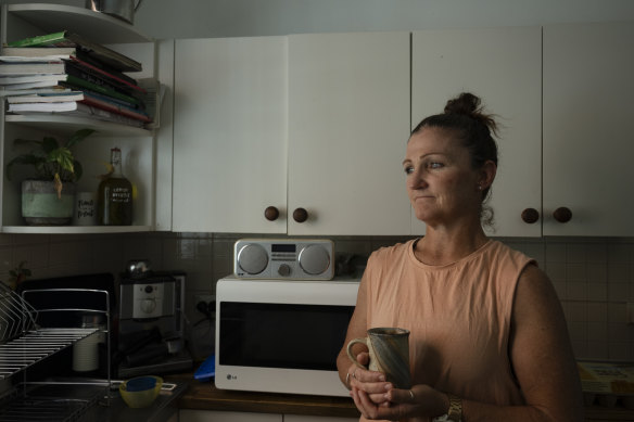 Eastern suburbs firefighter and single mum of four has been evicted just a day after she expressed concerns of an excessive rental hike.