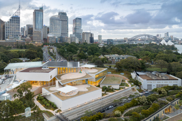 The Art Gallery of New South Wales’ new SANAA-designed building.