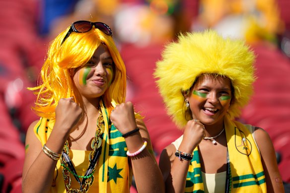 Fans in San Francisco.
