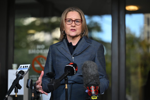 Victorian Premier Jacinta Allan on Tuesday defended her government’s record on the CFMEU.