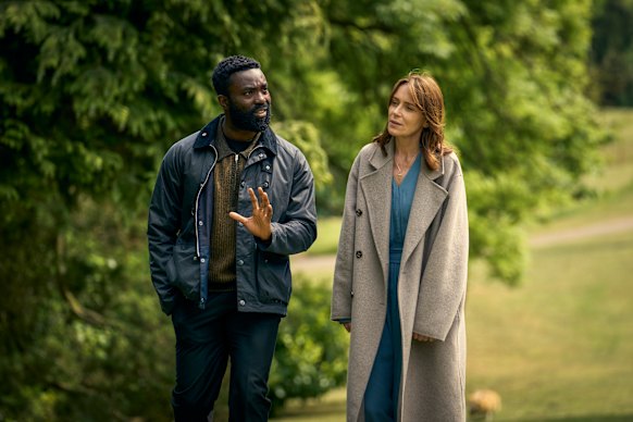 Even in civilian clothes, there’s zero chemistry between Father Hicks and Sister Anna.