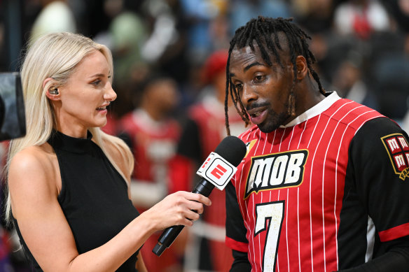 Award-winning journalist Stormy Buonantony will attend the NRL matches in Las Vegas.