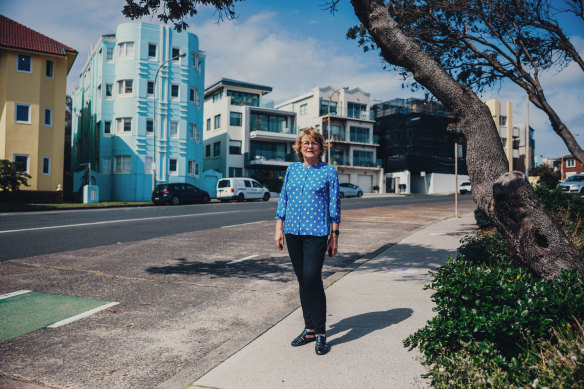 Shirley Alexander is among the long-time residents concerned about mid-rise developments in Bondi.