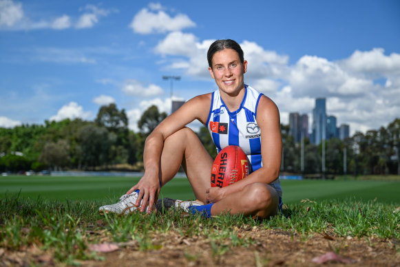 Libby Birch is aiming for flag No.3 on Saturday.
