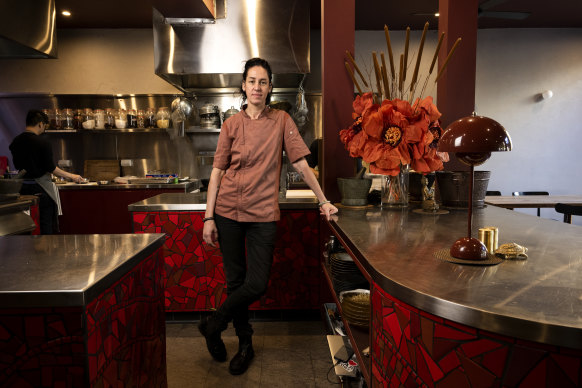 Chef Annita Potter at her Viand restaurant in Woolloomooloo.