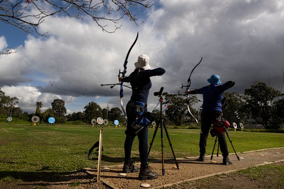 Archers take aim at Liverpool City Archers. 