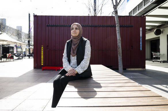 Fatin Alrawi has not been able to use her engineering qualifications since migrating to Australia. 