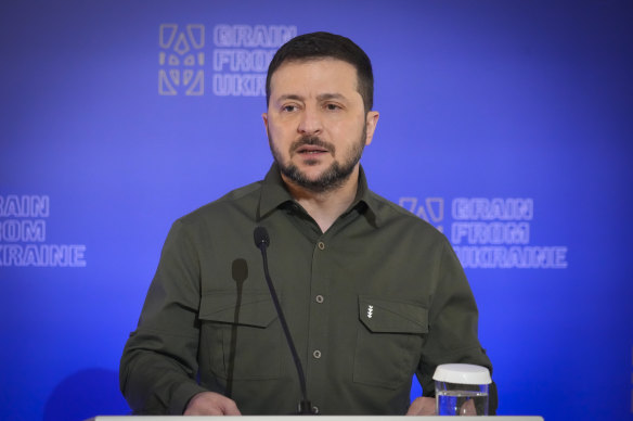 Ukrainian President Volodymyr Zelensky says the cap will not deter Russia’s war efforts.