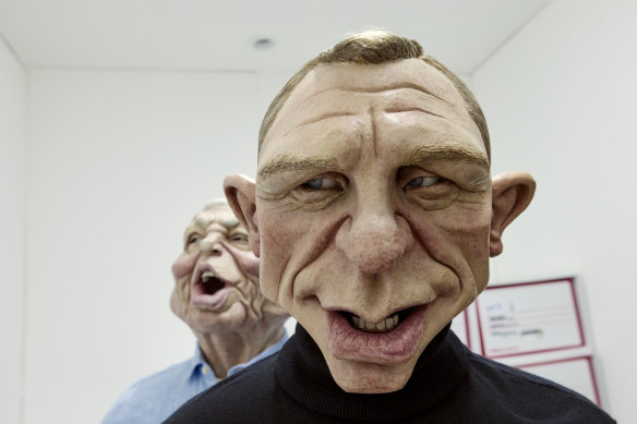 Characters from the recently relaunched Spitting Image.