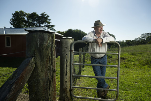 Alasdair MacLeod at Wilmot cattle station near Armidale.