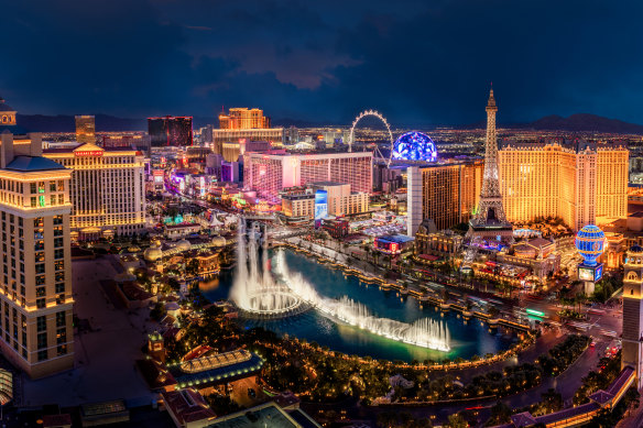 Las Vegas Strip: you’ll have a ball.