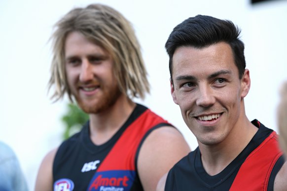 Essendon's new recruit Dylan Shiel.