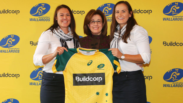 Josephine Sukkar says Buildcorp are in talks to sponsor the upcoming Super W women's XVs competition. 