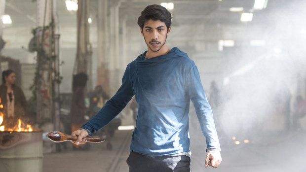 Koen West, played by Hunter Page-Lochard, the hero of Ryan Griffen's <i>Cleverman</i> series.
