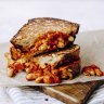 How to make easy luscious toasties, minus the meat
