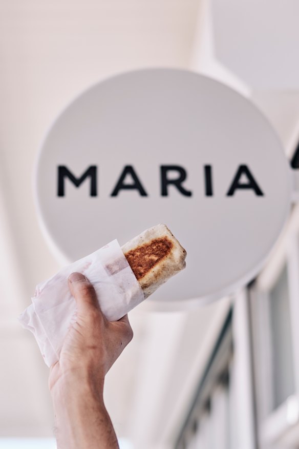 Grab a brekkie burrito to go.