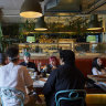 Dining at Braci Osteria & Pizzeria in North Willoughby.