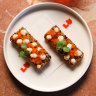 Lulu Bondi’s scallop toast.