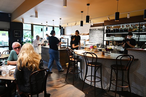 Produce from Moonacres Farm is on the menu at Moonacres Kitchen.