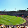 The MCG during round one of the AFL season in March.