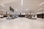 Arrivals area at Hobart Airport which is undergoing a major refurbishment.