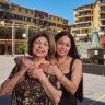 Gina and Josephine di Francesco at the Italian Forum, Leichhardt.