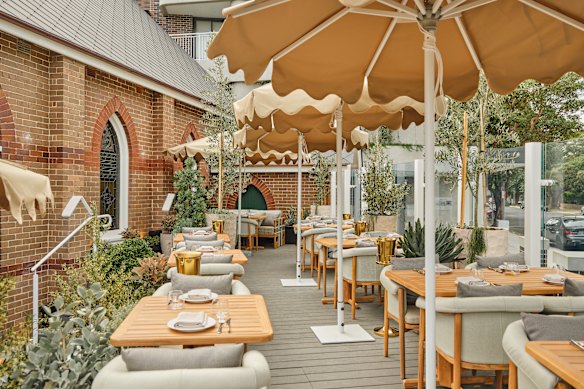 The Aambra courtyard.