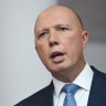 Peter Dutton says war veterans want medevac laws scrapped in appeal to Jacqui Lambie