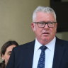 Ex-wife denies trying to get former WA treasurer Troy Buswell locked up through breach of bail